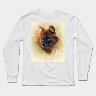 Asian wild dog Long Sleeve T-Shirt